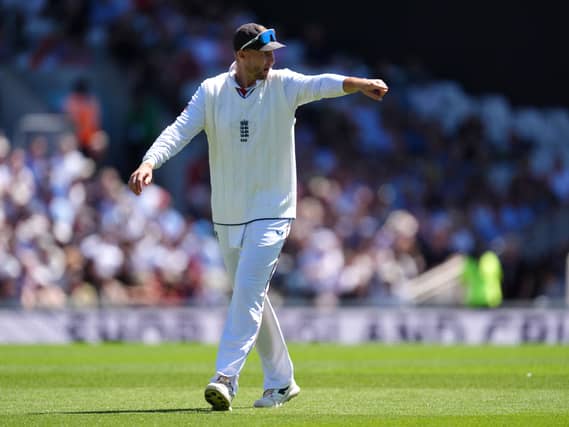 Joe Root in action for England at the Kia Oval