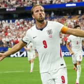 Harry Kane celebrates