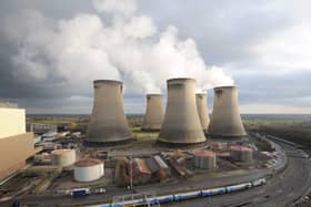 A view of Drax Power Station