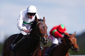 Water To Wine (left) in action at Newbury