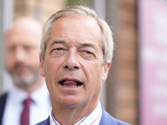 Headshot of Nigel Farage