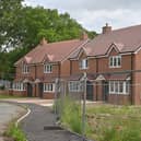 Stoke Heath (Market Drayton) and residents speak after finding out a large number of migrants are being re-homed on there estate.  New build housing on the estate.