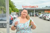 Sherwood Food Volunteer Monica Serro was handed a £150 fixed penalty