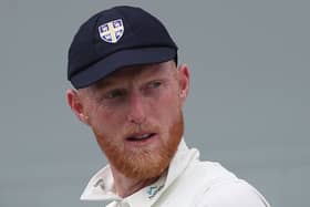 Durham’s Ben Stokes during a 2024 County Championship game against Lancashire