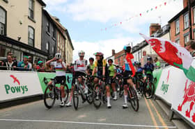 The Lloyds Tour of Britain Women during its last visit to Powys in 2024.