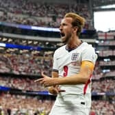 Harry Kane celebrates