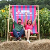 Jim Bubb from Shropshire Petals and Beth Heath from Shropshire Festivals are excited about the new events.