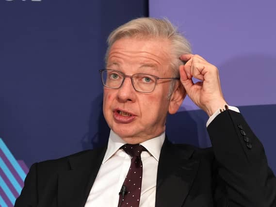 Michael Gove will be the prime minister of a fictional cabinet in The Wargame (Maja Smiejkowska/PA)
