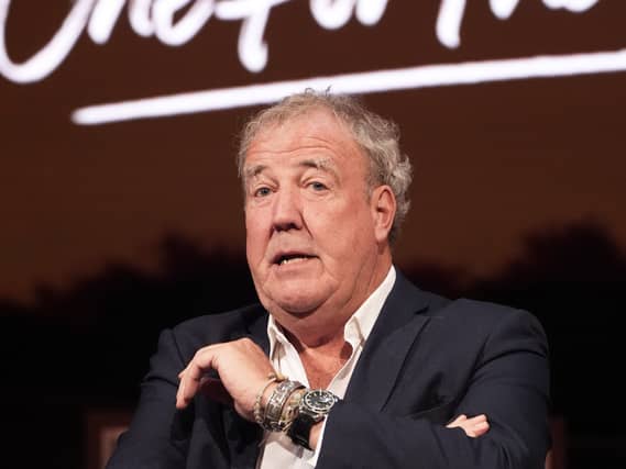 Jeremy Clarkson speaking