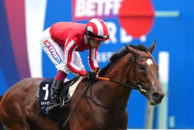 Bay City Roller winning the Coronation Cup at Epsom