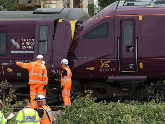 Bedford South train crash