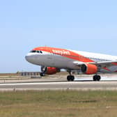 Undated handout photo issued by easyJet of one of its planes.