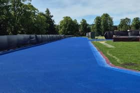 The new running track (Much Wenlock Olympian Society)
