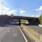 The collision occurred within Junction 4 on the M5