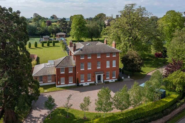 The Grade II-listed Georgian property