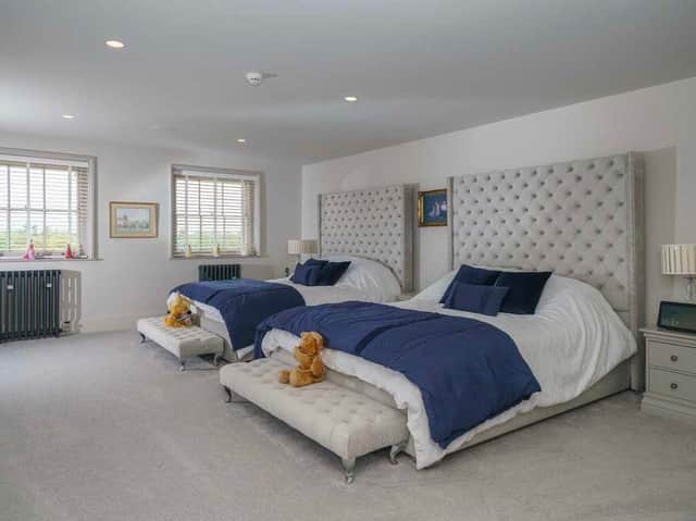 One of the bedrooms