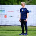 Gordon Ramsay in a Scotland shirt