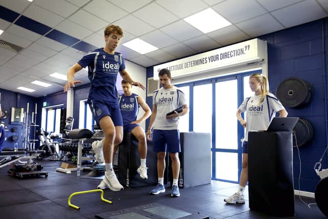 Harry Whitwell during pre-season.  (Photo by Adam Fradgley/West Bromwich Albion FC via Getty Images)