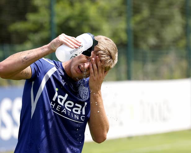 Jimmy-Jay Morgan has been in the goals during pre-season. (Photo by Adam Fradgley/West Bromwich Albion FC via Getty Images)