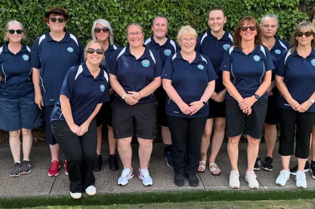 Hot home winners – Shropshire Ladies' squad at Sir John Bayley