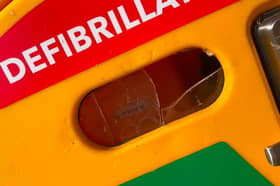 The defibrillator has been damaged during a series of ongoing incidents at the community centre
