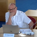 Deputy leader Adam Kent and chief executive Paul Robinson