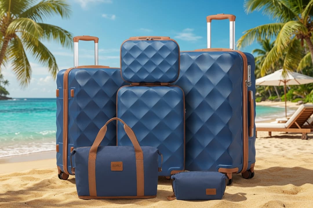 Groupon’s 62% off luggage set will cover every trip, from overnight work ...