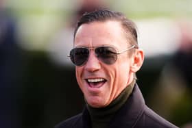 Frankie Dettori is riding in the Leger Legends