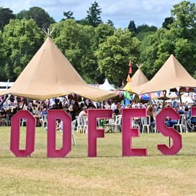 Shrewsbury Food Festival in the Quarry Park.