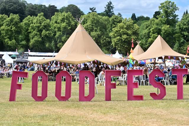 Shrewsbury Food Festival in the Quarry Park