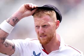 Ben Stokes during day three of the Third Test against New Zealand at Trent Bridge
