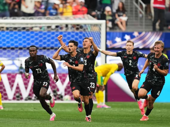 Stephen Eustaquio scores Canada's World Cup winner against South Africa