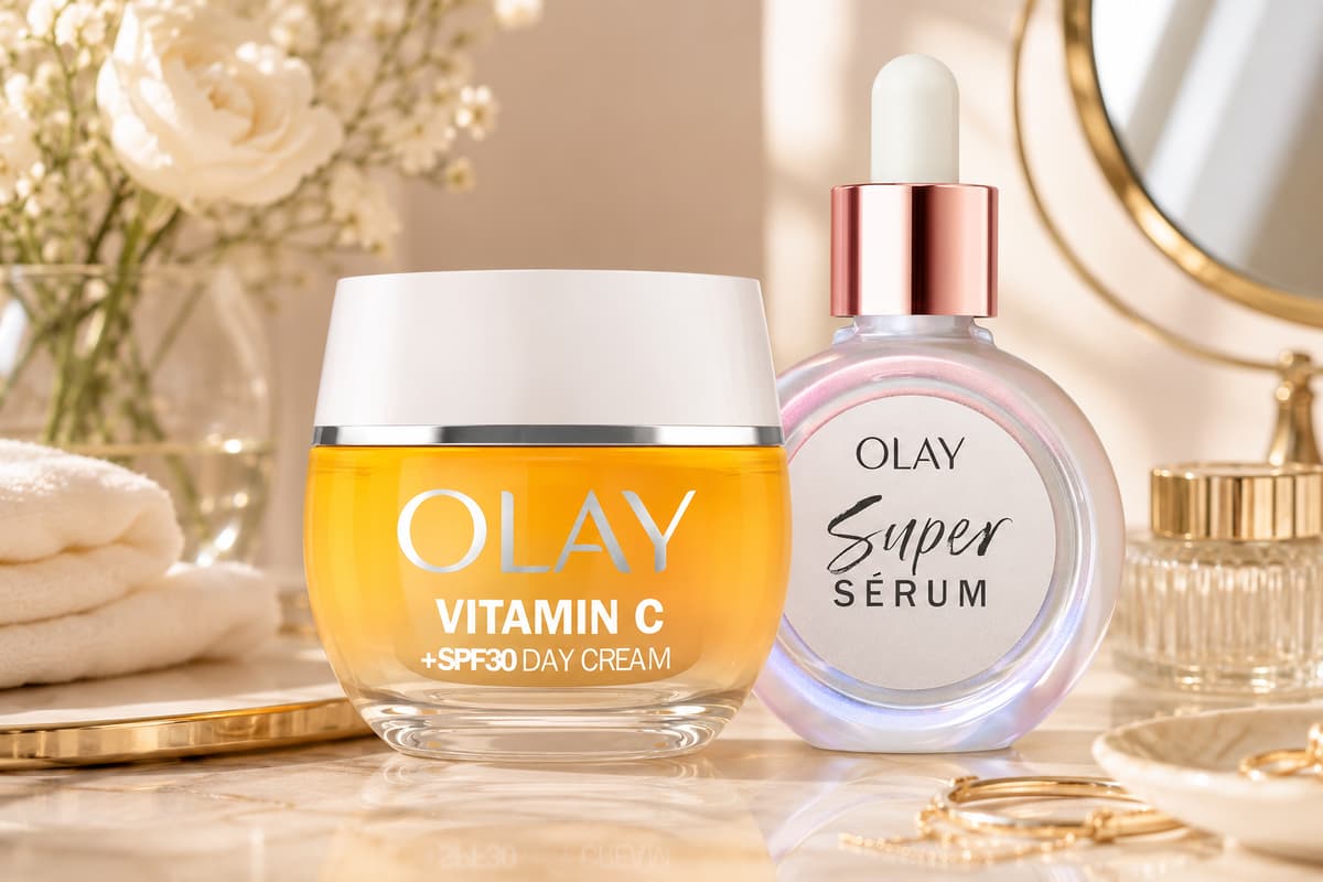 Olay Vitamin C and SPF bundle with three items drops to just over £30 in ...