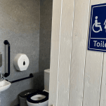 Knighton Mayor says the town council cannot take over the refurbished toilets as they are not in an acceptable state.