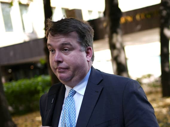 Craig Williams outside Southwark Crown Court
