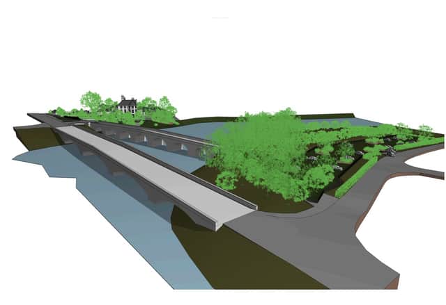 An artist's impression of how the site could look.