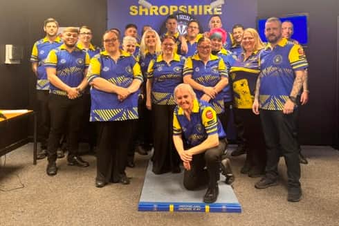 Shropshire County Darts have won promotion