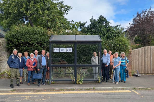 People in Clun are worried about being isolated following the withdrawal of its only bus service