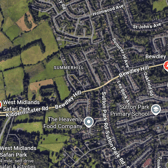 Satellite view of the A456 Bewdley Hill