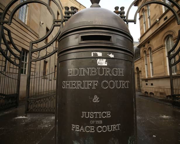 External view of Edinburgh Sheriff Court