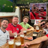 England fans at The Salopian