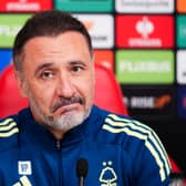 Vitor Pereira at a press conference