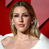 Ellie Goulding is one of the stars in the Royal Box at Wimbledon today.