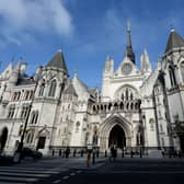 External view of the Royal Courts of Justice on Thursday (Andrew Matthews/PA)