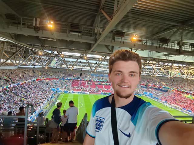 Alex Wickett on tour with England. He is set to fly out to Atlanta on July. /