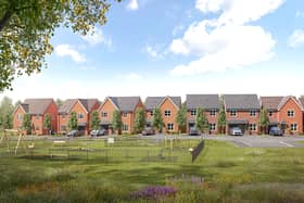 CGI imagery of Persimmon Homes West Midlands’ Eckford Vale development in Wem