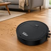 The robot vacuum has a sweeping and a mopping function