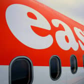 An easyJet flight