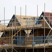A house being built
