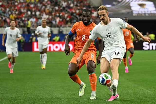Torbjorn Heggem in World Cup action for Norway